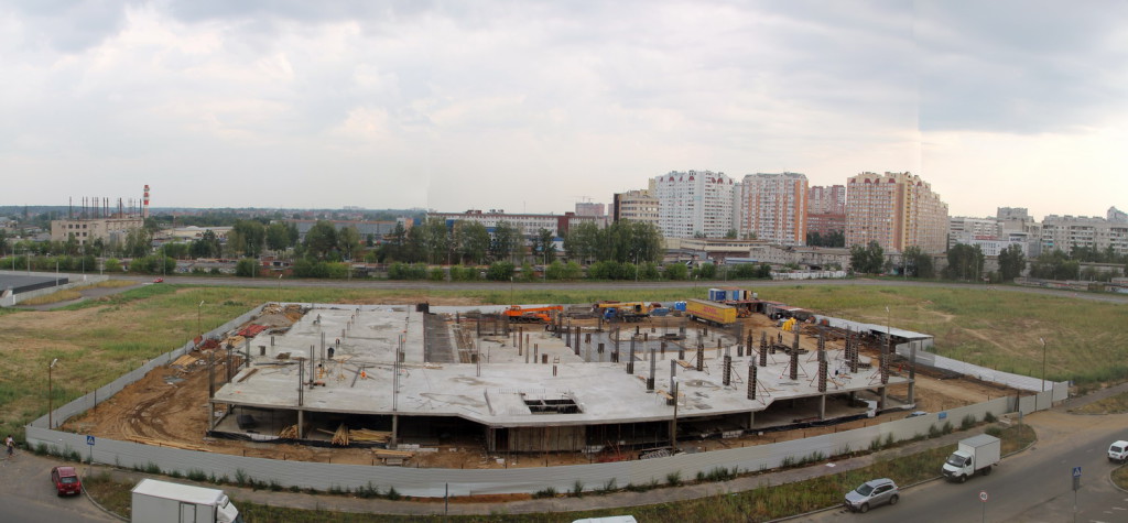 Панорама  строительства